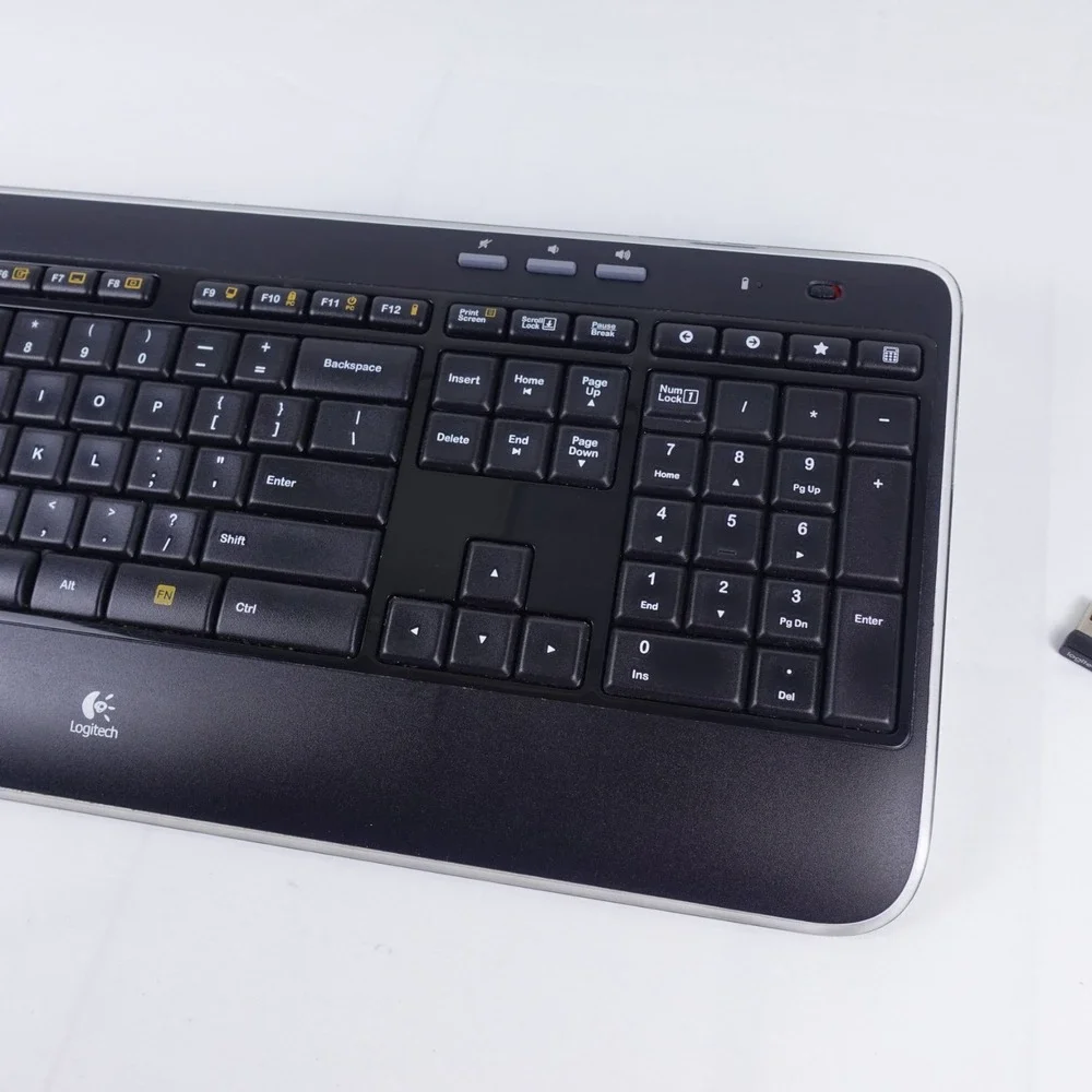 Logitech K520 Wireless Keyboard 820-006987 with Unifying Receiver Tested